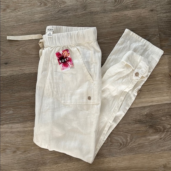 Roxy Linen Pants - Picture 1 of 2
